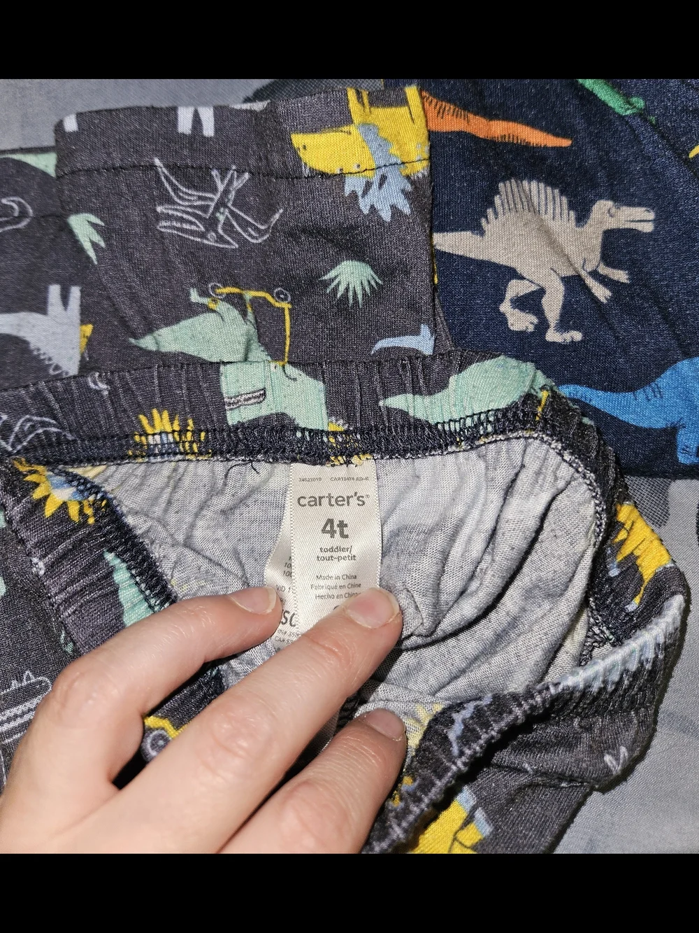 Carter's Toddler Boys Dinosaur Pajama Bottoms 4t